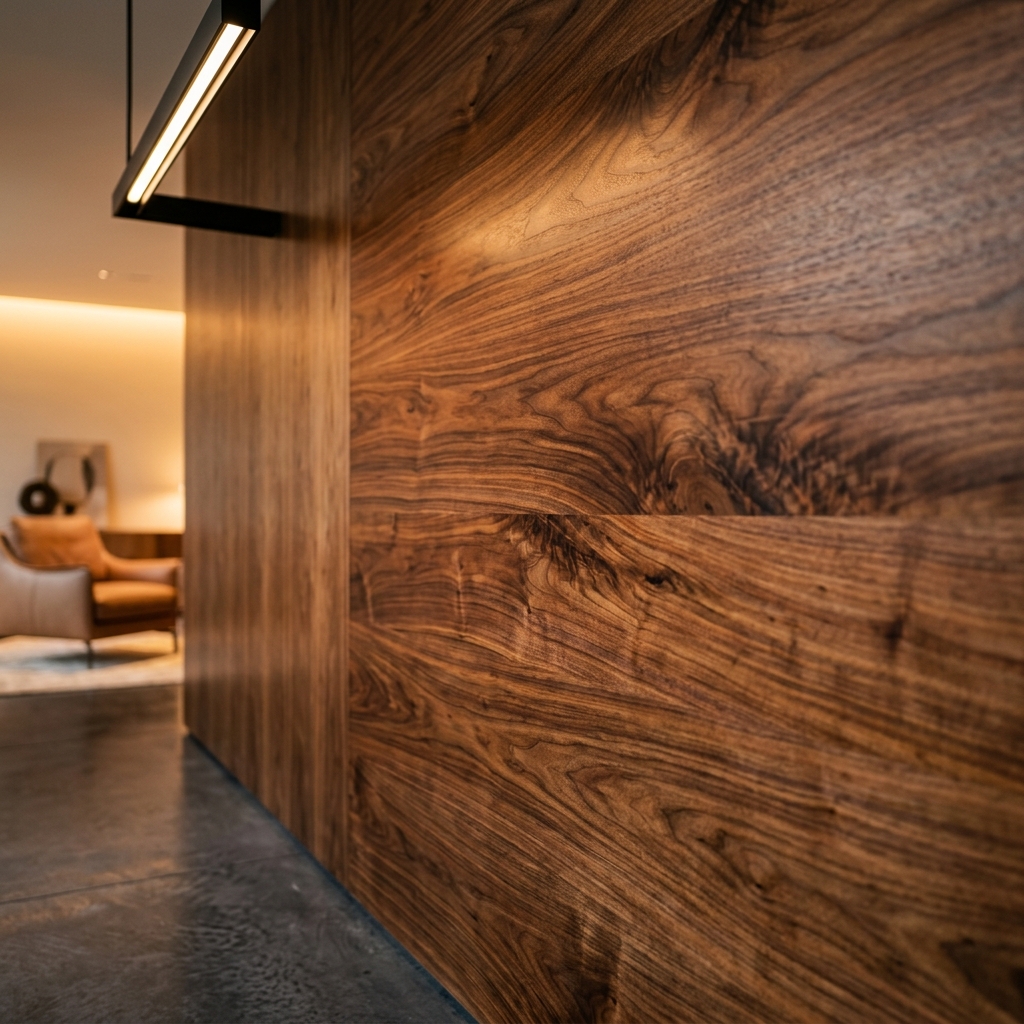 Luxurious Walnut Veneer